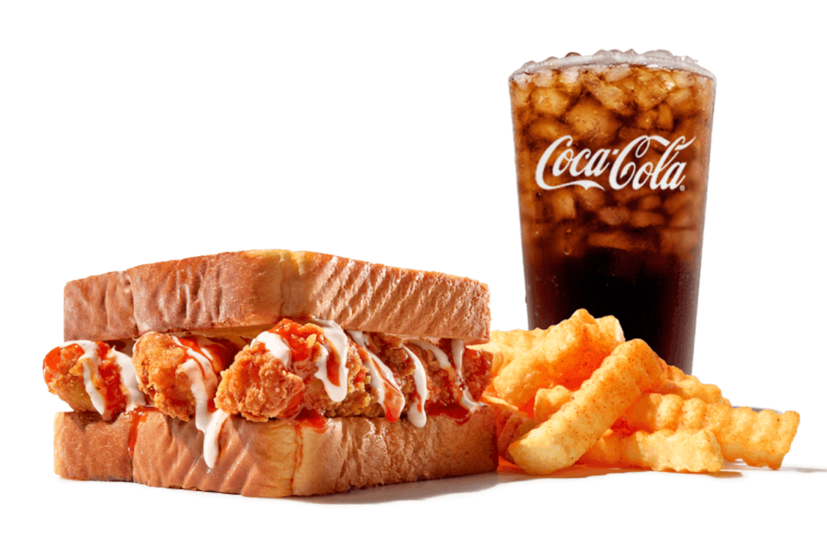 calories in zaxbys kickin chicken sandwich crinkle fries meal without drink