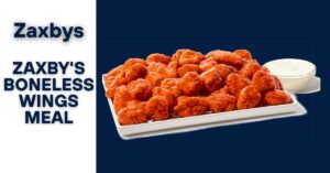 Zaxby's Boneless Wings Meal