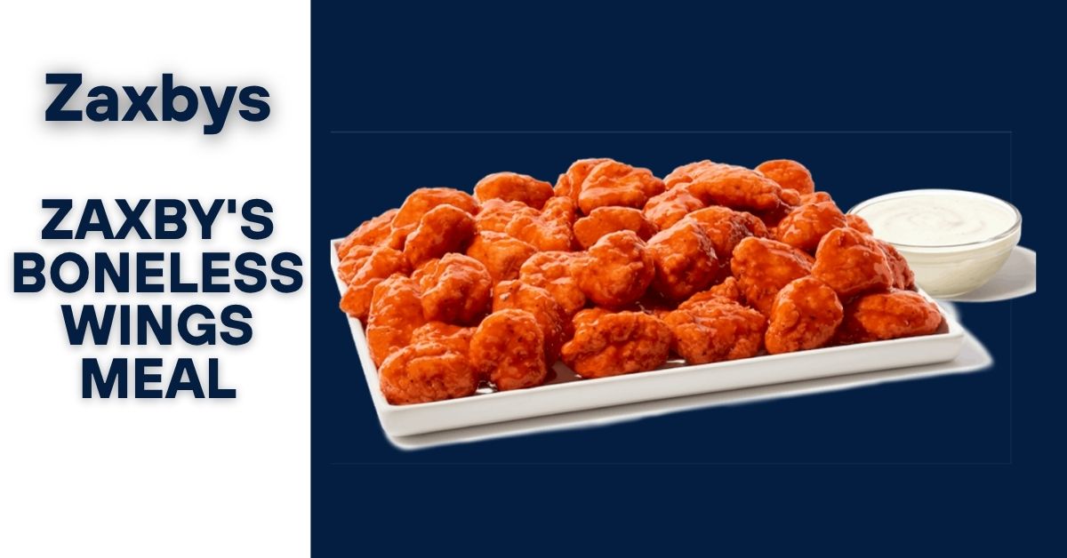 Zaxby's Boneless Wings Meal