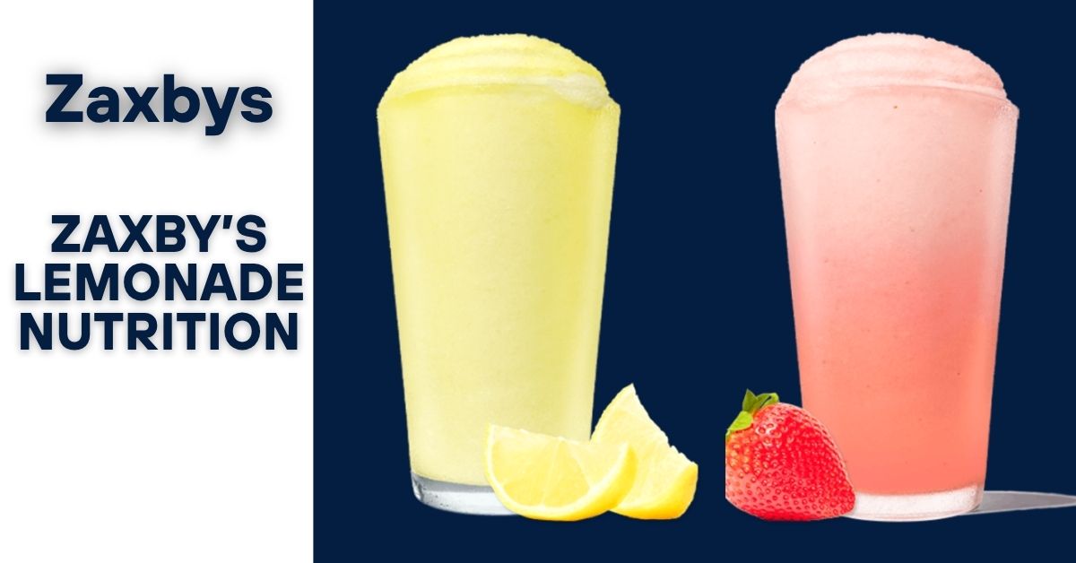 Zaxby’s Lemonade Nutrition