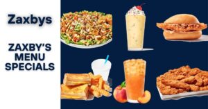 Zaxby’s Menu Specials