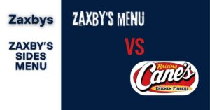 Zaxby's vs Canes