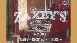 zaxbys hours
