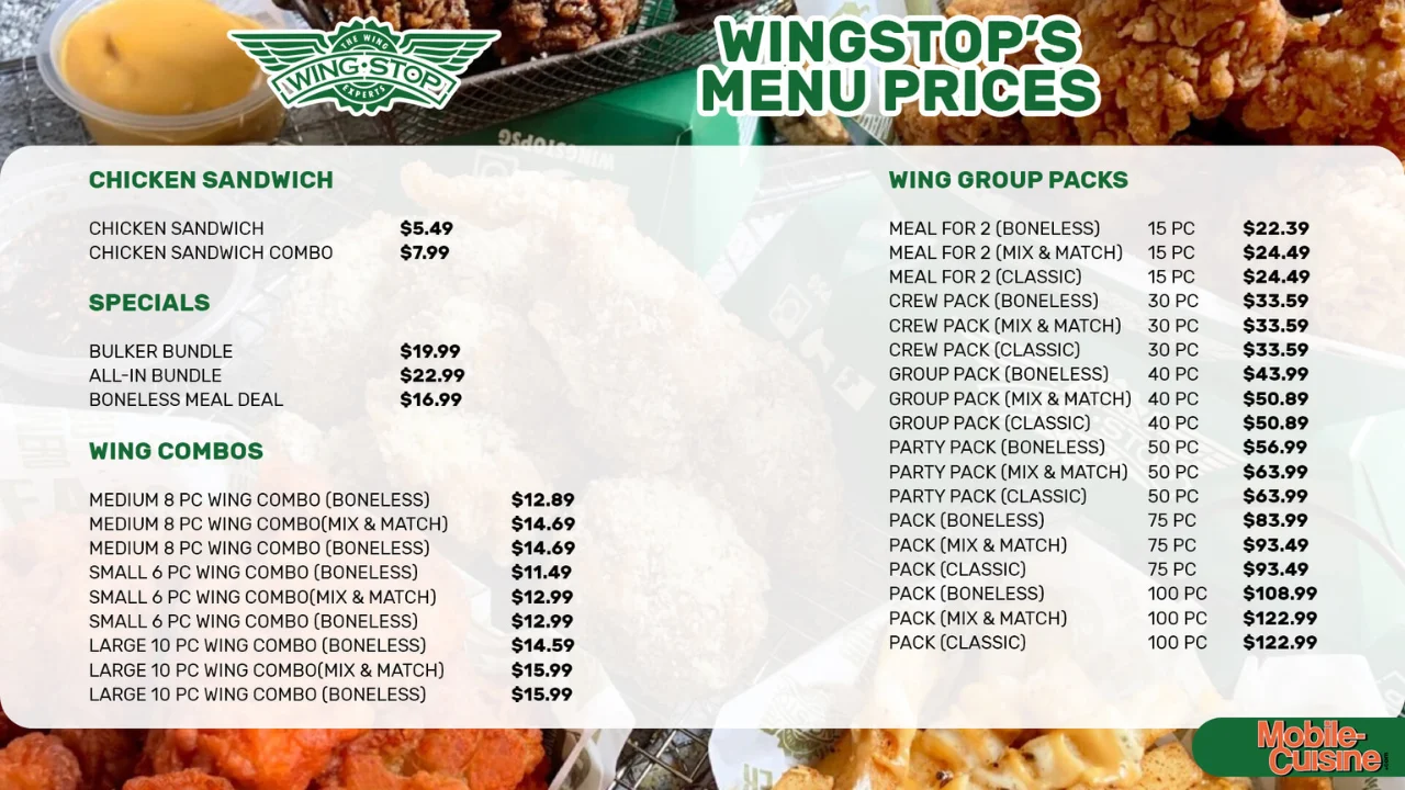 Wingstop Menu wingstop-menu