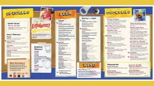 pluckers menu