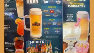 texas roadhouse alcohol menu